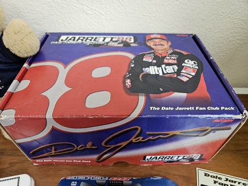 Vintage Dale Jarrett #88 Quality Care Set Decals Bear Clip Switch Plate Folder - Picture 3 of 6
