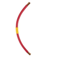 2 GAUGE Interconnecting Copper Cable, 32-Inch Length with Bare Cable Ends (Red)