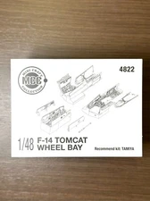 1/48 Mini Craft Collection F-14 Tomcat Wheel Bay Set (TAM kit) MCC4822