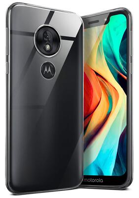 Hülle für Motorola Moto G7 Play Schutzhülle Silikon Case Cover Klar Transparent