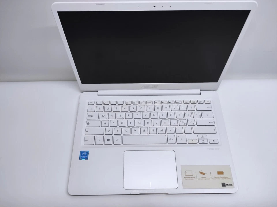 NOTEBOOK ASUS E406SA INTEL CELERON N3050 4GB RAM 64GB HD WIN10 WEBCAM - Immagine 3 di 4