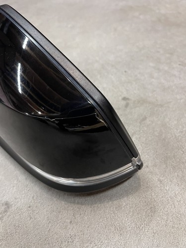 2013-2015 BMW X1 LH Driver Door Mirror Side View With Memory Auto Dim Black OEM - Picture 2 of 12