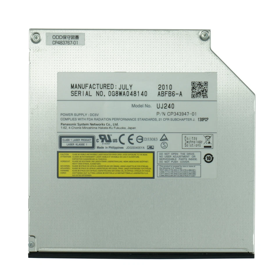 Grabadora Blu Ray SATA interna de 12,7 mm 50 GB 25 GB BD DVD grabadora reproductor unidad para computadora portátil Foto 4 de 4