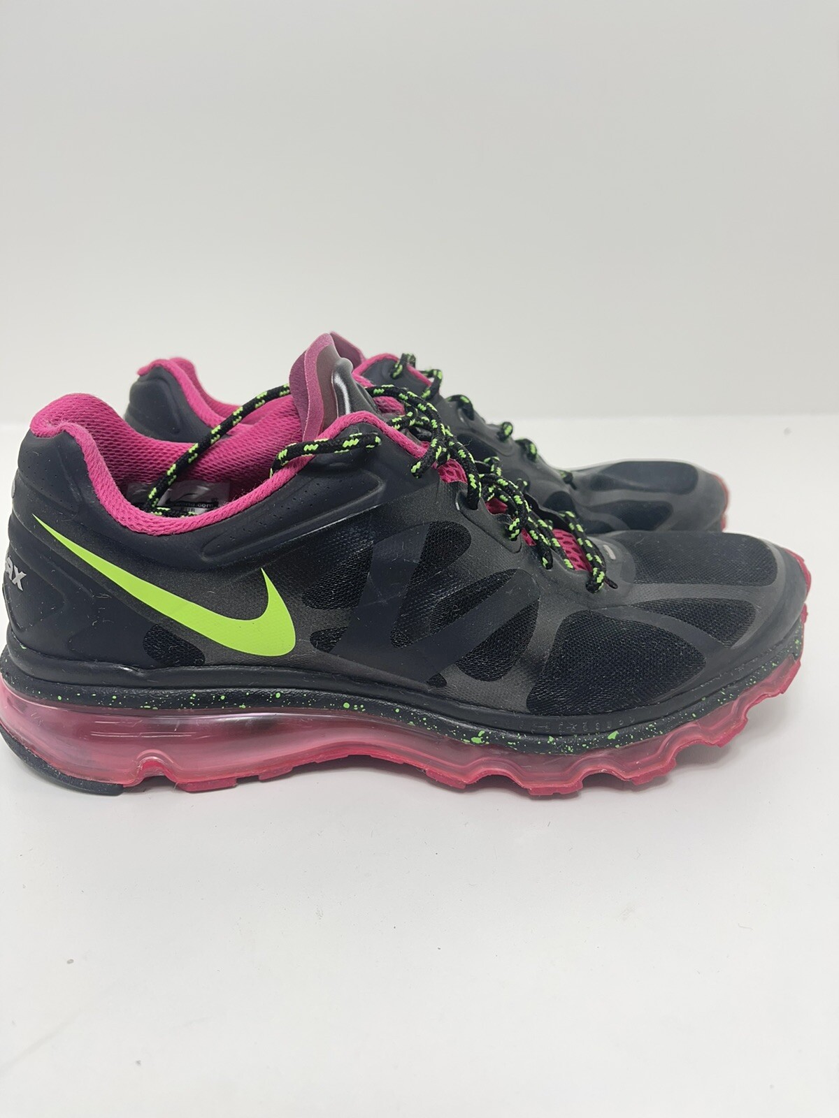 Womens NIKE AIR MAX + 2012 ANTHRACITE-PINK SPARK … - image 1