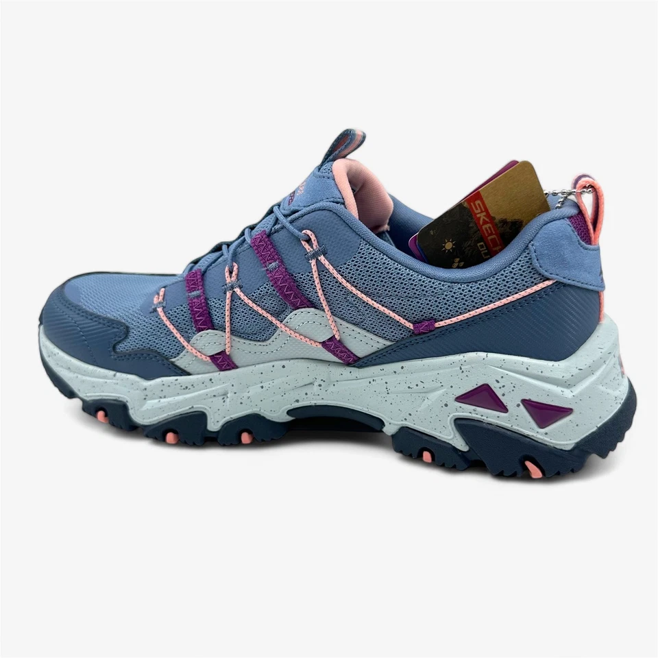 Zapatilla deportiva Skechers D'Lites Hiker Hillock rosa pizarra para mujer Foto 3 de 4