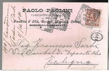 ANCONA (580) - CAMPODONICO (FABRIANO), Commerciale PAOLO PAOLINI - Fp/Vg 1907