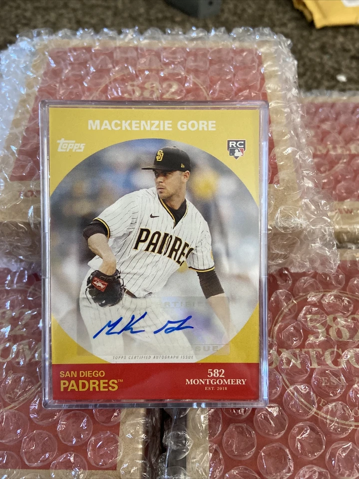 2022 Topps 582 Montgomery Club Comp. Set SEALED + Sets 1- 5 +Auto Mackenzie Gore - Image 2 of 2