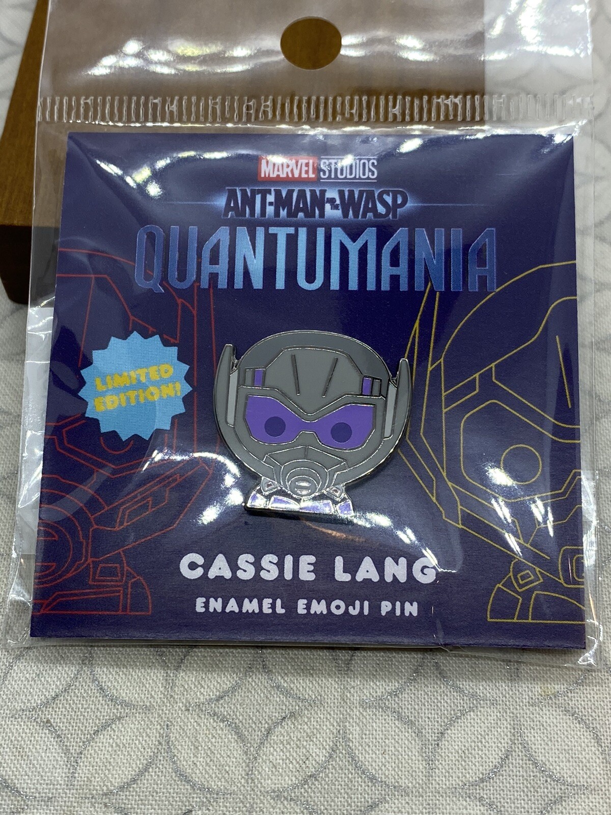 100% SOFT x MARVEL limited edition pin Ant-Man Wasp: Quantumania Cassie Lang