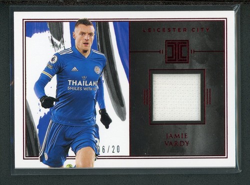 2020-21 JAMIE VARDY 06/20 JERSEY PANINI 