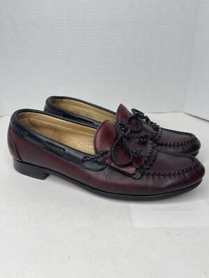 Allen Edmonds Woodstock Oxblood Red Dress Shoes Kiltie 