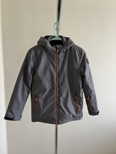 Kids Winter Ski Jacket Charcoal Gray Size 10