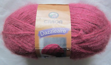 Caron Dazzleaire Acrylic Blend Soft Yarn  Summer Rose  3 oz.
