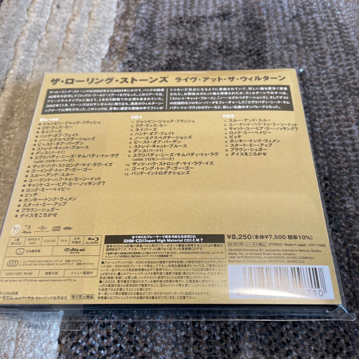 THE ROLLING STONES LIVE AT THE WILTERN Blu-ray + 2 SHM CD