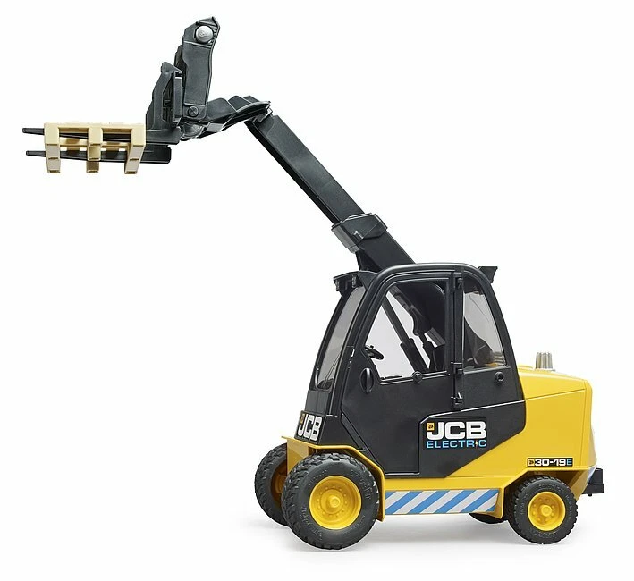 Bruder 02512 JCB muletto con pallet - Giocattolo - Scala 1:16 - 31,7X11X18,2 CM - Immagine 4 di 4