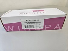 Wirepath WP-MOD-TEL1X6, 1x6 Telephone Distribution Module  RJ31X Security Jack