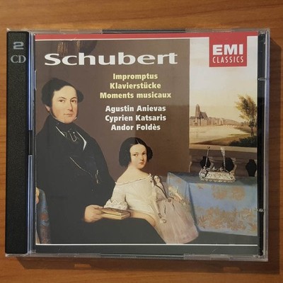 ANIEVAS / KATSARIS / FOLDES schubert impromptus et al NM/EX (2CD, Klassik)