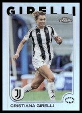 2024-25 Topps Chrome UEFA Women's Champions #31 Cristiana Girelli Refractor