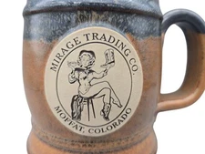 sunset hill stoneware mug Cowgirl Mirage Trading Co. Moffatt,  CO