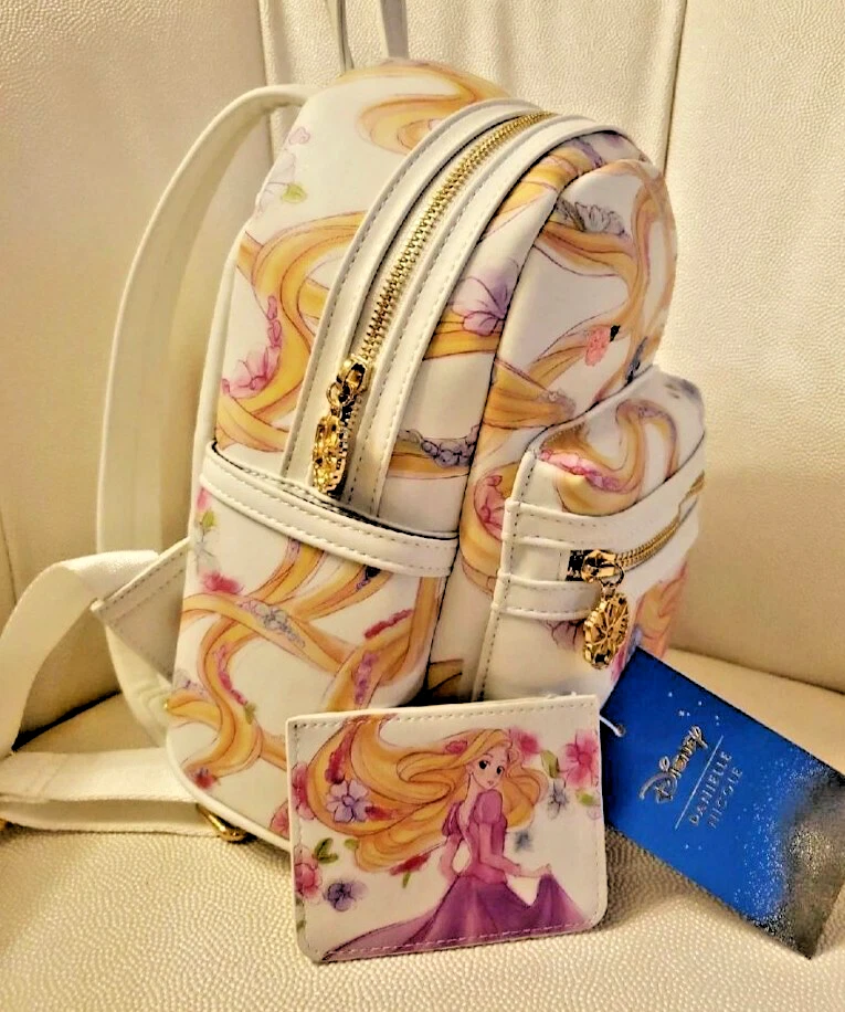 Disney Princesa Mini Mochila Enredada Rapunzel Tarjetero Danielle Nicole NUEVA Foto 4 de 4