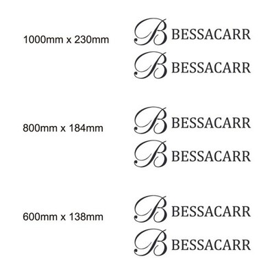 Juego de Pegatinas para Caravanas Besscarr - Star Sam