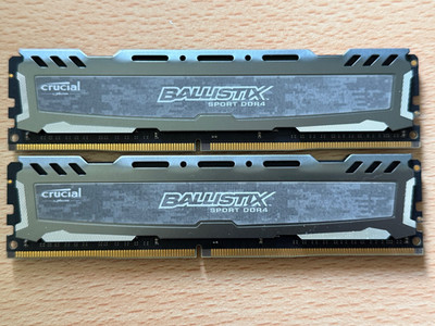 Crucial Ballistix 16GB (2x8GB) DDR4 2400 RAM BLS8G4D240FSB.16FBD