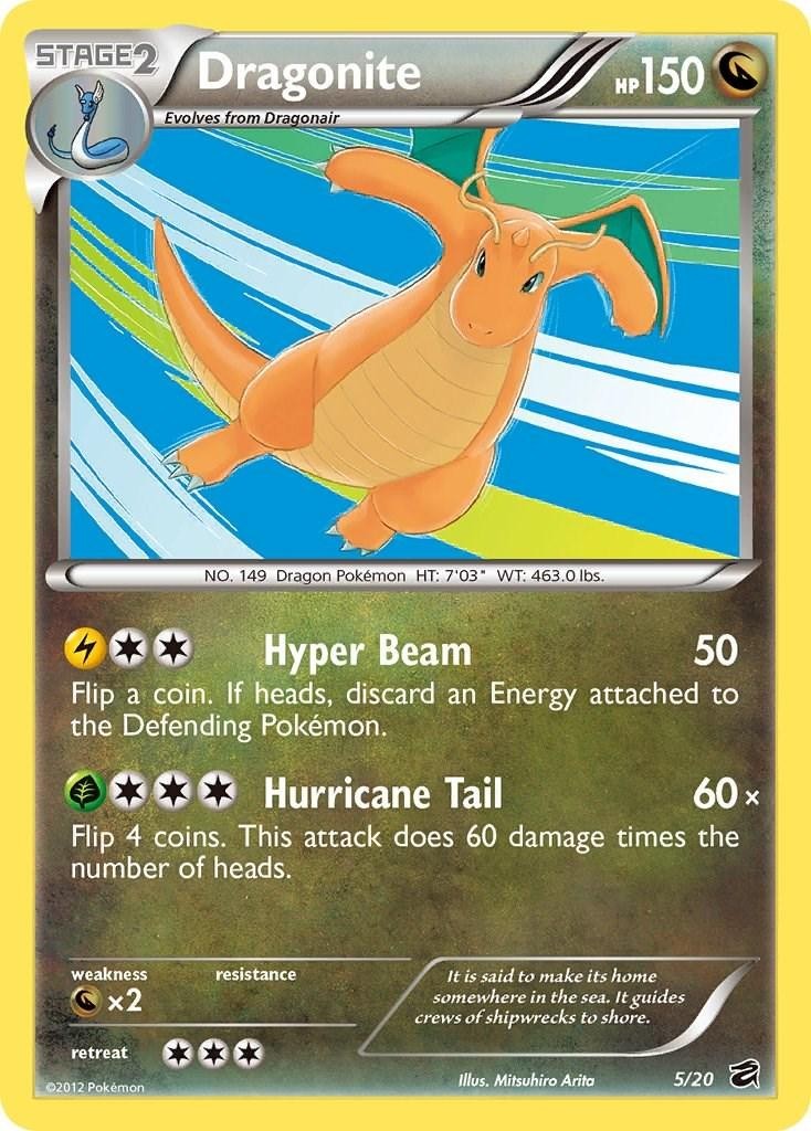 Dragonite - 5/20 - Pokemon Dragon Vault Cosmos Holo 2012 NM