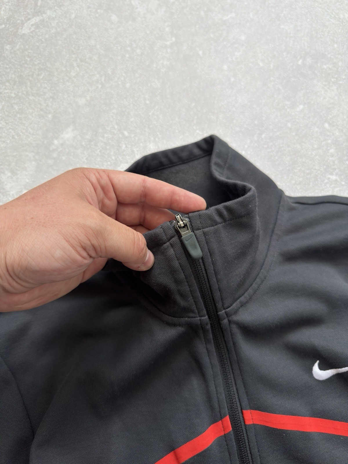 SACAI X NIKE Giacca da ginnastica vintage Nike RF Roger Federer tennis allenamento top olimpica