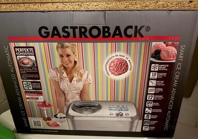 Eismaschine mit Kompressor 42909 Smart Ice Cream Automatic von Gastroback 