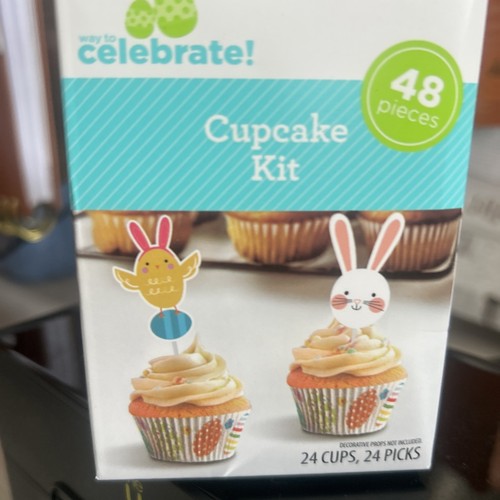Celebrate Cupcake Kit 24 Cups 24 Picks