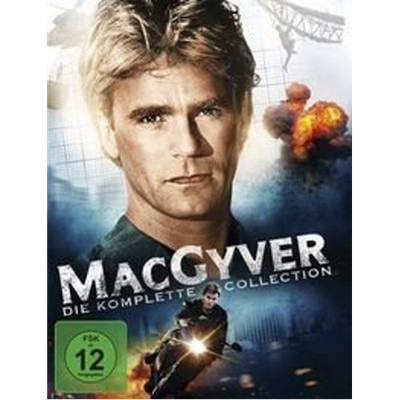 MacGyver-Die komplette Collection (38 Discs) - Dana Elcar,Richard