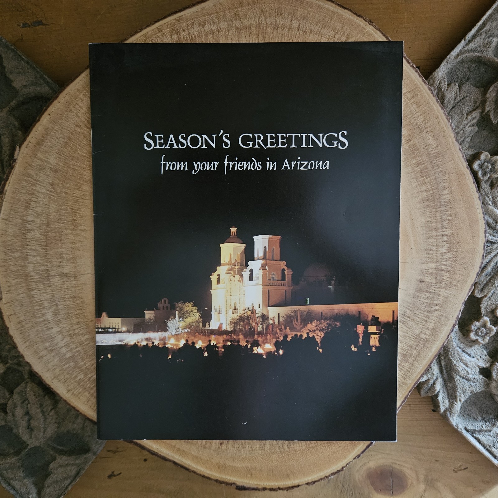 Vintage American Express Corporation Season's Greetings Year In Review (1986) Az