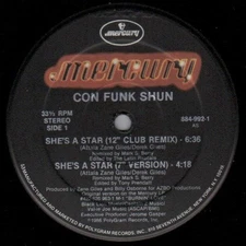 Con Funk Shun - She's A Star, 12", (Vinyl)