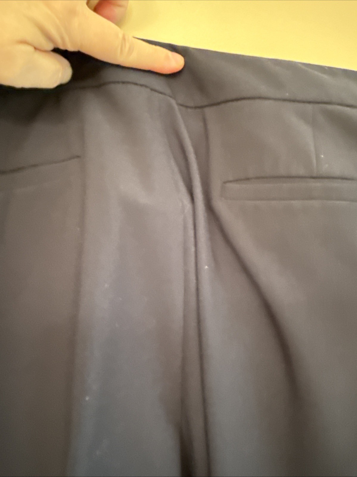 Calvin Klein Classic Navy Suit Women's Size 12 Long Sleeve One-Button