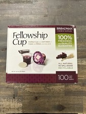 Broadman Church Pre-filled Communion Fellowship Cup - Pack of 100 EXP JULY 2026