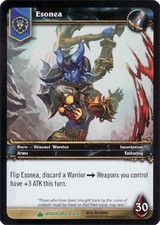 Moderate Play WoW TCG Esonea Wrathgate World of Warcraft