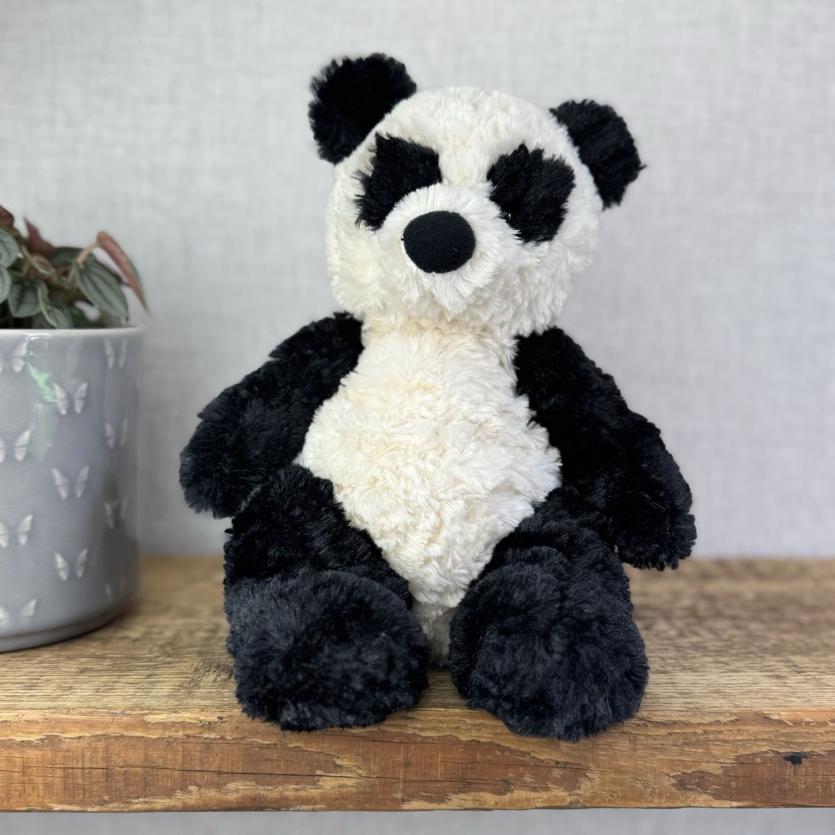  Bartholomew Bear くま➕パンダ Jellycat Small Bartlesham Panda Bear - Vintage Panda With Tags