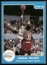 Jamaal Wilkes 1985-86 Star #94 Los Angeles Clippers