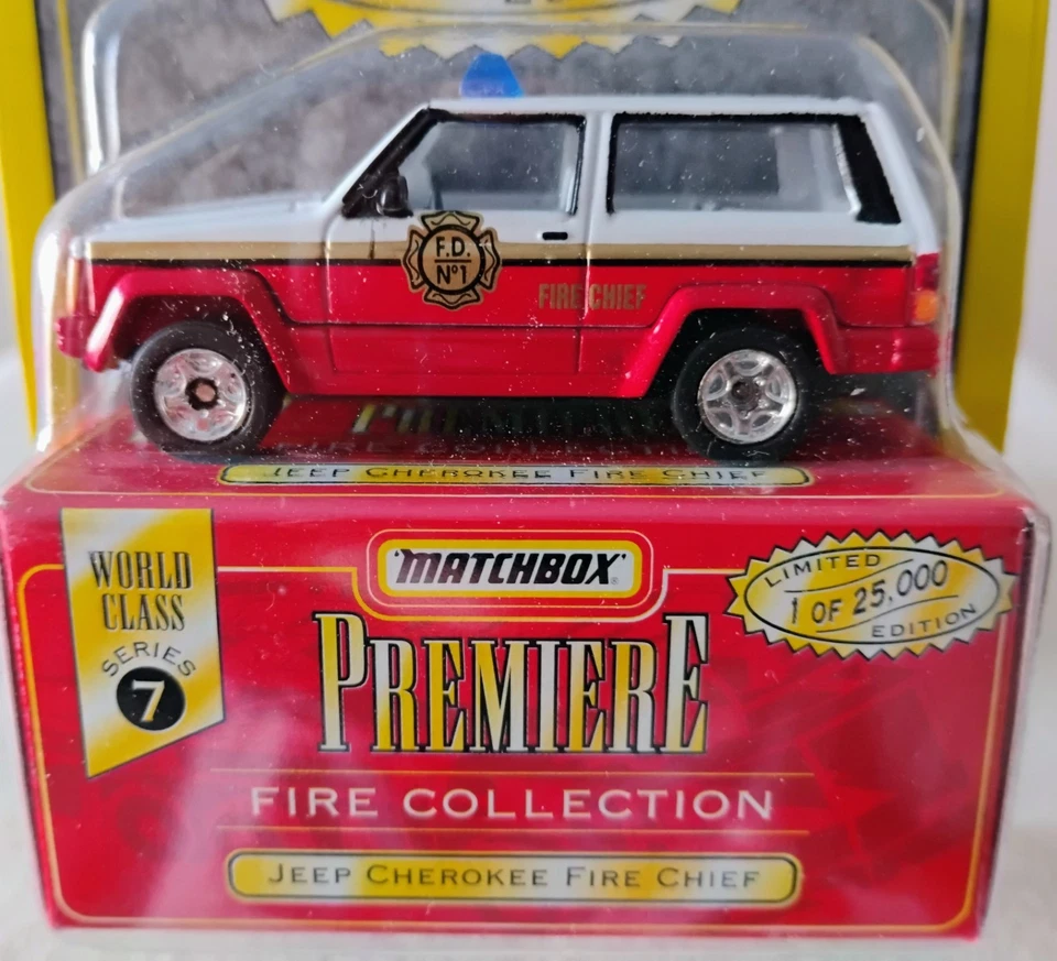 1997 Matchbox Premiere Collection Fire Series 7 Set/6 + 4 Bonus Series 21 - Image 3 of 4