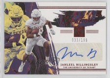2023 Panini Chronicles Draft Picks Red /199 Jahleel Billingsley #CC-JBI Auto 0dk