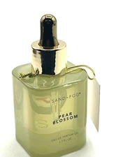 Sand + Fog Pear Blossom Eau De Parfum Oil 1.7oz Dropper Perfume New w/ Tag
