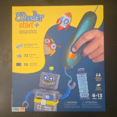 3Doodler Start+ Essentials 3D Printing Pen Set Kids Craft Kit