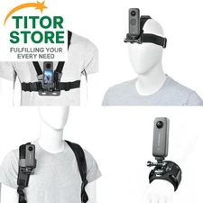 Accessory Kit for Insta360 X5/X4/X3/Ace Pro/Go3S - Action Camera Black 