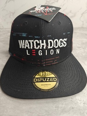 Watch Dogs Legion Video Game Hat Cap NWT Adult Snapback Difuzed Ubisoft