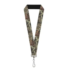 Buckle Down Lanyard-1.0"-Mossy Oak Break-up Infinity One Size Multicolor