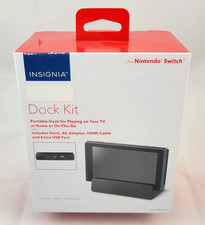 NSW Insignia Nintendo Switch Dock Charger Kit HDMI Cable - Brand New