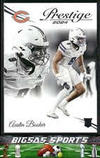 Austin Booker 2024 Panini Prestige #372 RC Chicago Bears