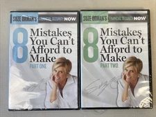 Suze Ormans Financial Security Now 8 Mistakes You Can't Afford to Make DVD 1 & 2