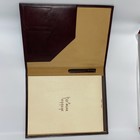 Hartmann Leather Executive Writing Folio Notebook Padfolio  fits 8.5” X 11” pad