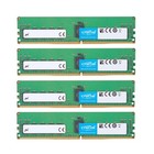 Crucial 64GB (4X 16GB) DDR4 3200MHz PC4-25600 ECC Registered Server RDIMM Memory