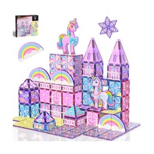 GobiDex Magnetic Building Blocks Unicorn Toys for Girls, Princess M... Fast Ship
